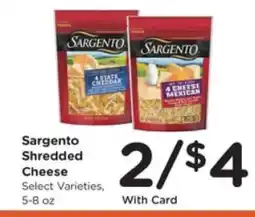 Pick'n Save Sargento Shredded Cheese offer