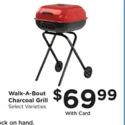 Pick'n Save Walk-A-Bout Charcoal Grill offer