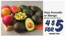 Safeway Hass Avocado or Mango offer