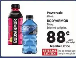 Safeway Powerade / BODYARMOR offer