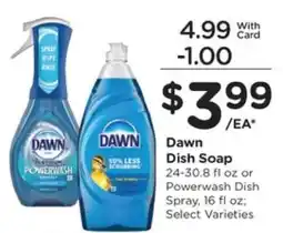 Pick'n Save Dawn Dish Soap offer