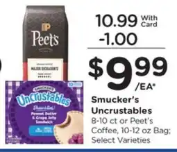Pick'n Save Smucker's Uncrustables offer