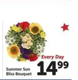 Safeway Summer Sun Bliss Bouquet offer