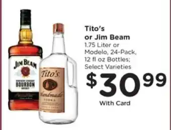 Pick'n Save Tito's or Jim Beam offer