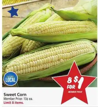 Safeway Sweet Corn offer