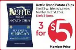 Safeway Kettle Brand Potato Chips offer