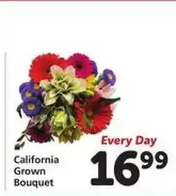 Safeway California Grown Bouquet offer