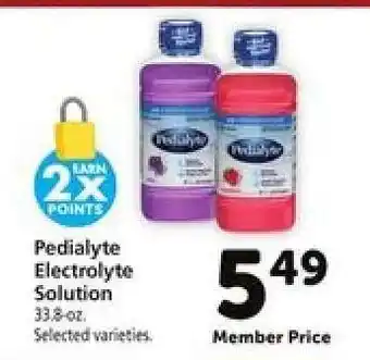 Safeway Pedialyte Electrolyte Solution offer