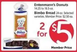 Safeway Entenmann's Donuts & Bimbo Bread offer