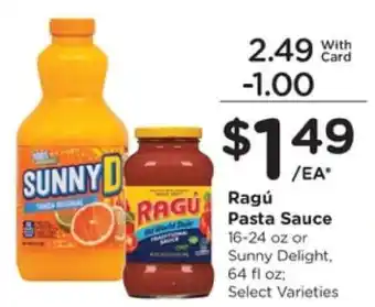 Pick'n Save Ragú Pasta Sauce offer