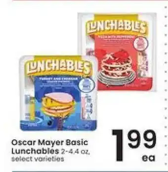 Albertsons Oscar Mayer Basic Lunchables offer