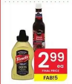 Albertsons French's Dijon Mustard offer