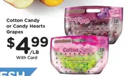 Pick'n Save Cotton Candy or Candy Hearts Grapes offer