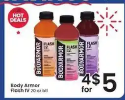 Albertsons Body Armor Flash IV offer