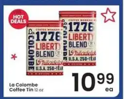 Albertsons La Colombe Coffee Tin offer