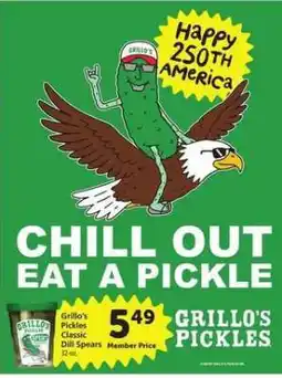 Safeway GRILLO'S PICKLES offer