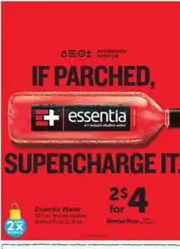 Safeway essentia Water offer