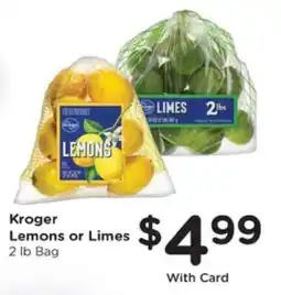 Pick'n Save Kroger Lemons or Limes offer