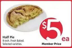 Safeway Half Pie offer