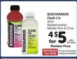 Safeway BODYARMOR Flash I.V offer