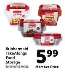 Safeway Rubbermaid TakeAlongs Food Storage offer