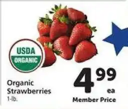 Safeway Organic Strawberries offer