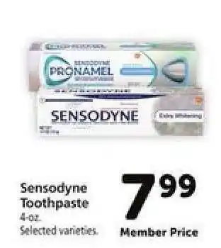Safeway Sensodyne Toothpaste offer