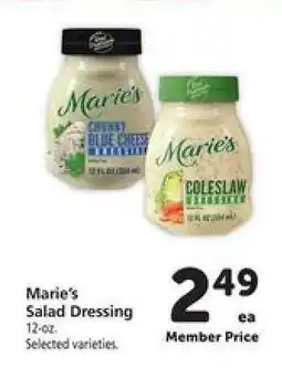Safeway Marie's Salad Dressing offer