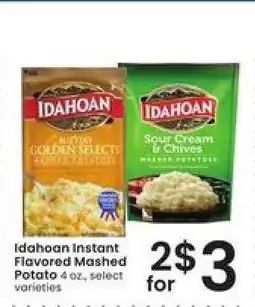 Albertsons Idahoan Instant Flavored Mashed Potato offer