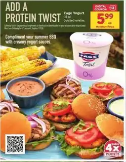 Safeway Fage Yogurt offer