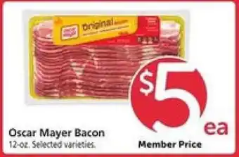 Safeway Oscar Mayer Bacon offer
