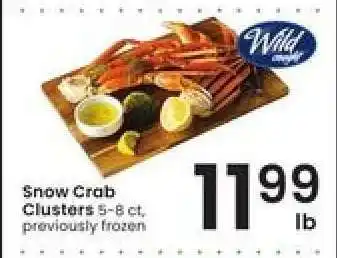 Albertsons Snow Crab Clusters offer