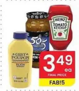 Albertsons Grey Poupon, 505 Southwestern, Heinz Tomato Ketchup offer