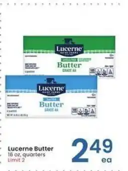 Albertsons Lucerne Butter offer