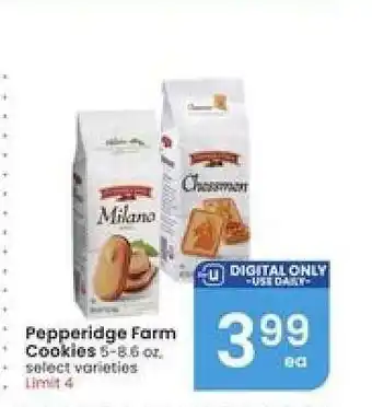 Albertsons Pepperidge Farm Cookies offer