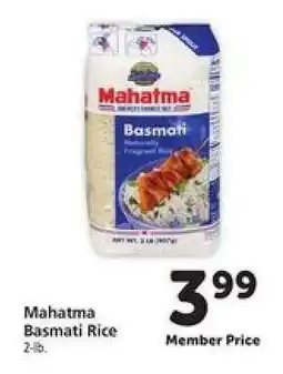 Safeway Mahatma Basmati Rice offer