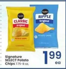 Albertsons Signature SELECT Potato Chips offer