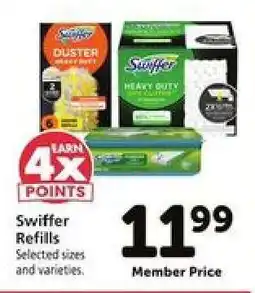 Safeway Swiffer Refills offer