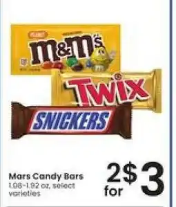 Albertsons Mars Candy Bars offer