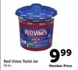 Safeway Red Vines Twist Jar offer