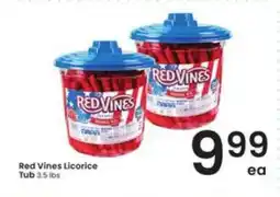 Albertsons Red Vines Licorice offer