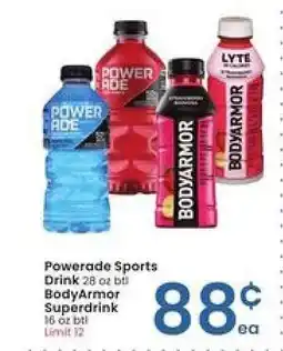 Albertsons Powerade Sports Drink / BodyArmor Superdrink offer
