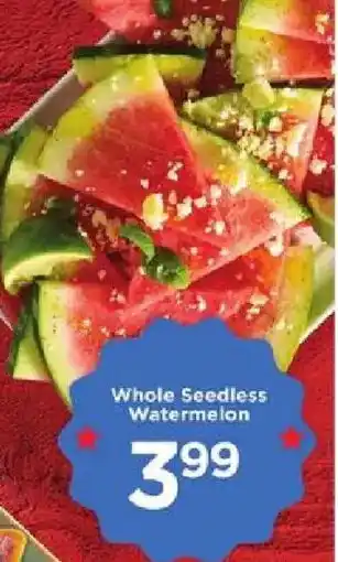 Whole Seedless Watermelon