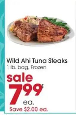 Giant Eagle Wild Ahi Tuna Steaks offer