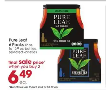 Giant Eagle Pure Leaf offer