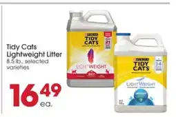 Giant Eagle Tidy Cats Lightweight Litter offer