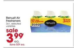 Giant Eagle Renuzit Air Fresheners offer