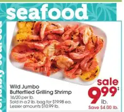 Giant Eagle Wild Jumbo Butterflied Grilling Shrimp offer
