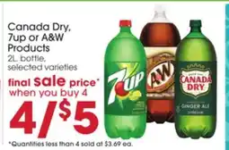 Giant Eagle Canada Dry, 7UP or A&W Products offer