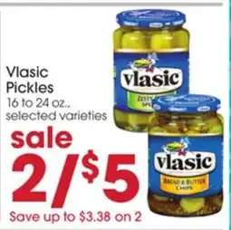 Giant Eagle Vlasic Pickles offer